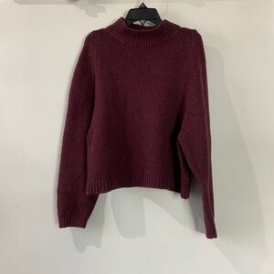 Old Navy Burgandy Sweater